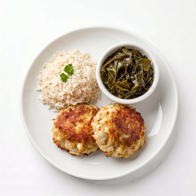 Coastal Crabcake Dinner.