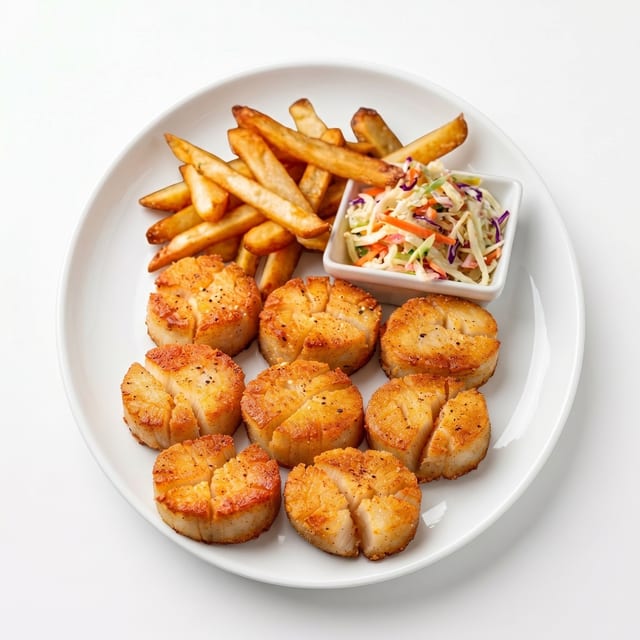 Scallops or Grouper.