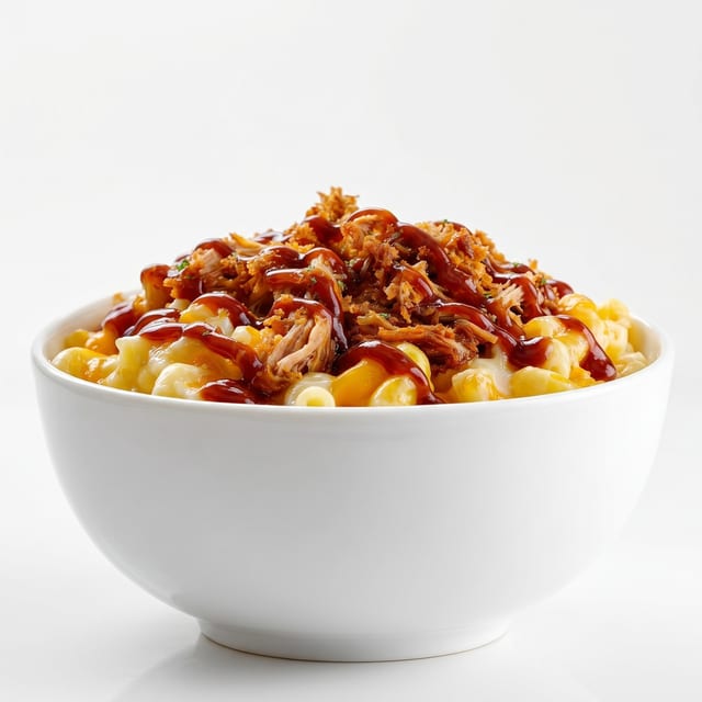 Pulled Pork Mac & Cheese Bowl.